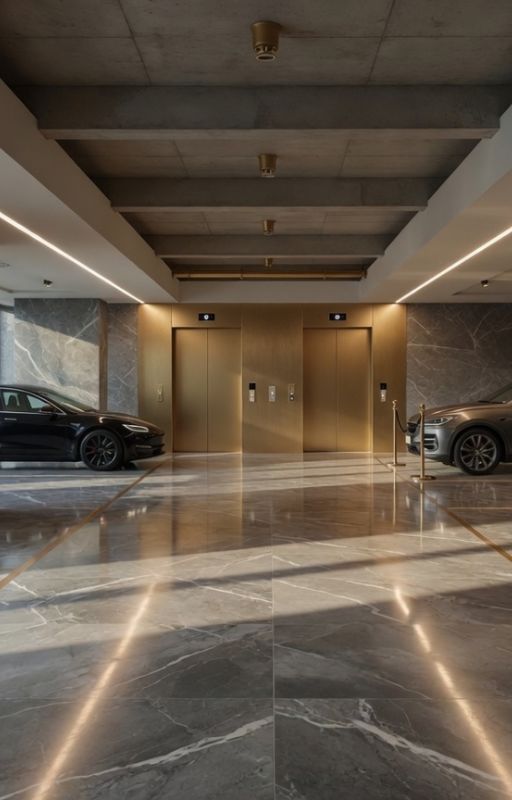 PARKING WITH ELEVATOR